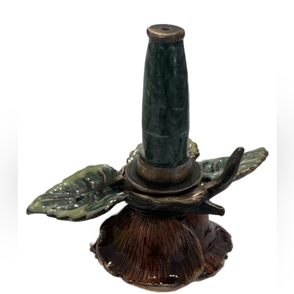 JAY STRONGWATER PERFUME BOTTLE ROSE & LADYBUG STOPPER SWAROVSKI CRYSTALS VANITY - Picture 6 of 9